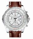 Breitling Bentley Motors GMT A13362 Round Quartz Chronograph White Dial Watch