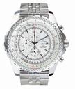 Breitling Bentley Motors GMT A1336212/A726-8RD 45mm White Dial Watch