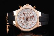 Breitling Bentley Motors GMT BTA4736212/Q554 Round Automatic Midsize Watch