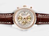 Breitling Bentley Motors GT A1336313/g680-2lT Automatic Pink Dial 45mm Watch
