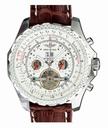 Breitling Bentley Motors Mulliner Tourbillon A25362 Stainless Steel Bezel Mens Automatic Watch