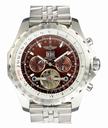 Breitling Bentley Motors Mulliner Tourbillon A25363 Mens 48.7mm Stainless Steel Case Watch