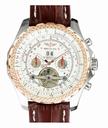 Breitling Bentley Motors Mulliner Tourbillon A4436212/g573-2CD Round Brown Cow Leather Strap Watch
