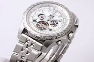 Breitling Bentley Motors Mulliner Tourbillon Beige Dial 46mm Automatic White Dial Watch