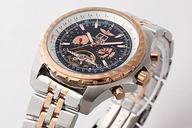 Breitling Bentley Motors Mulliner Tourbillon Beige Dial Mens Automatic Round Watch