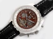 Breitling Bentley Motors Mulliner Tourbillon Beige Dial Mens Automatic Watch