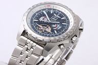 Breitling Bentley Motors Mulliner Tourbillon L18841 Blue Dial Stainless Steel Case 46mm Watch