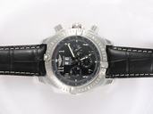 Breitling Blackbird B.Steel And Rubber Round Automatic Watch