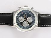 Breitling Chrono Edizione Limitata A13330 Stainless Steel Case Blue Dial 42mm Watch
