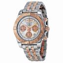 Breitling Chronomat 41 Automatic Chronograph Rose Gold and Stainless Steel Men's Watch CB014012-A722TT