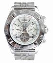 Breitling Chronomat B01 AB011011-G684SS Automatic White Dial Watch