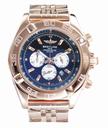 Breitling Chronomat B01 IB011012/C790-TT Rose Gold Case Mens Round Watch