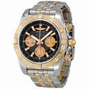 Breitling Chronomat Black Dial Automatic Two-tone Men's Watch CB0110AA/B968