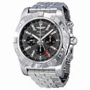 Breitling Chronomat GMT Automatic Grey Dial Men's Watch AB041012-F556SS