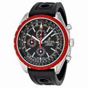Breitling Chronomatic 1461 Mechanical Black Dial Black Rubber Men's Watch A1936003-BA94BKOR