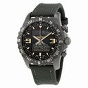 Breitling Chronospace Military Black Dial Black Carbon-based Stainless Steel Men's Watch M7836622-BD39GCVT
