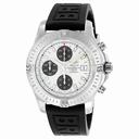 Breitling Colt Automatic Chronograph Stratus Silver Dial Black Rubber Men's Watch A1338811-G804BKPD3