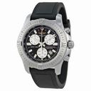 Breitling Colt Chronograph Black Dial Black Rubber Men's Watch A7338811-BD43