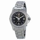 Breitling Colt Lady Black Dial Stainless Steel Watch A7738811-BD46SS