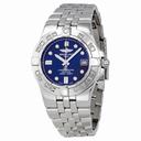 Breitling Galactic 30 Blue Dial Stainless Steel Ladies Watch A71340L2-C814SS