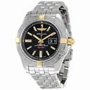 Breitling Galactic 41 Black Dial Stainless Steel Men's Watch B49350L2-BA08SS