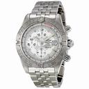 Breitling Galactic Chrono Silver Dial Automatic Men's Watch A1336410-G569SS