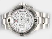 Breitling Hercules Chronograph A39363 Stainless Steel Case 45mm Mens Watch