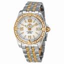 Breitling Lady Cockpit Diamond Rose Gold and Stainless Steel Ladies Watch C7135653-G650TT