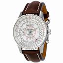 Breitling Montbrilliant Datora Silver Dial Automatic Men's Watch A2133012-G518BRLT