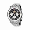 Breitling Navitimer 01 Black Dial Stainless Steel Men's Watch AB012012-BB02SS