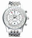 Breitling Navitimer 125e Anniversaire Steel Round Mens Silver Stainless Steel Strap Watch