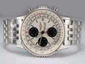 Breitling Navitimer Chronograph A13330 Mens 42mm Stainless Steel Case Watch