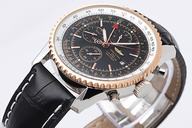 Breitling Navitimer Chronograph A2432212/B726 Mens 46mm Black Cow Leather Strap Watch
