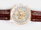 Breitling Navitimer Chronograph R1436002-G660-756P Pink Dial Quartz Chronograph Watch