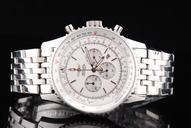 Breitling Navitimer Chronograph Steel 4 Mens Stainless Steel Bezel Watch