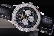 Breitling Navitimer Montbrillant A2133012/BB58-1CT Midsize Stainless Steel Bezel Watch