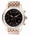 Breitling Navitimer World A24322 Round Mens Rose Gold Case Watch