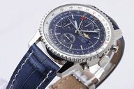 Breitling Navitimer World Steel Blue Dial 46mm Stainless Steel Case Watch