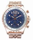 Breitling Professional Chronospace A2336035/C833-SS Round Automatic Blue Dial Watch