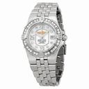 Breitling Starliner 30mm Diamond White Mother of Pearl Ladies Watch A7134053/A679