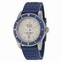 Breitling Superocean Heritage 46 Automatic Stratus White Dial Blue Rubber Men's Watch A1732016-G642BLPT3