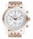 Breitling TransOcean Chrono AB015212/BA99 Silver Stainless Steel Strap Round Black Dial Watch