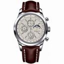 Breitling Transocean Chronograph 1461 Brown Leather Men's Watch A1931012-G750BRLT