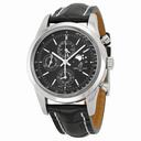 Breitling Transocean Chronograph Black Dial Black Crocodile Men's Watch A1931012-BB68BKCT