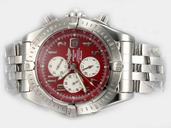 Breitling Windrider Chronomat Evolution A1335611/K508-357A Midsize Round Watch