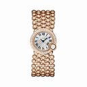 Cartier Ballon Blanc Mother of Pearl Dial 18kt Pink Gold Diamond Ladies Watch WE902057