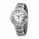Cartier Ballon Bleu Automatic Silver Flinque Dial Ladies Watch W6920071