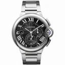 Cartier Ballon Bleu Chronograph Black Dial Men's Watch W6920077