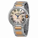 Cartier Ballon Bleu de Cartier Gold and Steel Medium Watch W6920033