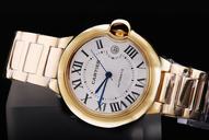 Cartier Ballon Bleu de Cartier W69003Z2 Automatic 42mm White Dial Watch